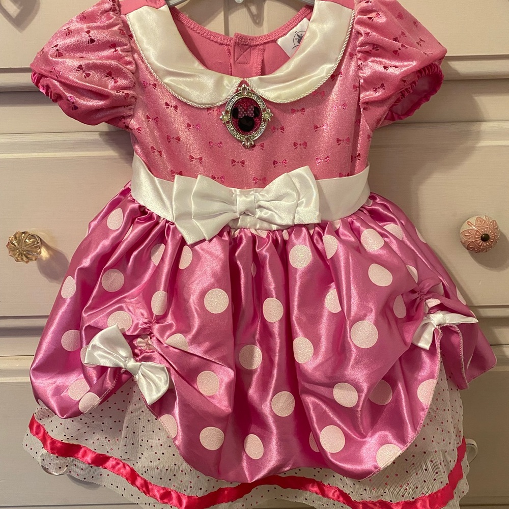 Pink Minnie Mouse Disney 12-18m Dress Costume